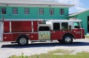 1st fire truck we have seen in the Bahamas