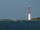 Our first stop in New Jersey was Barnegat.  We anchored close to the Barnegat Light light house. 