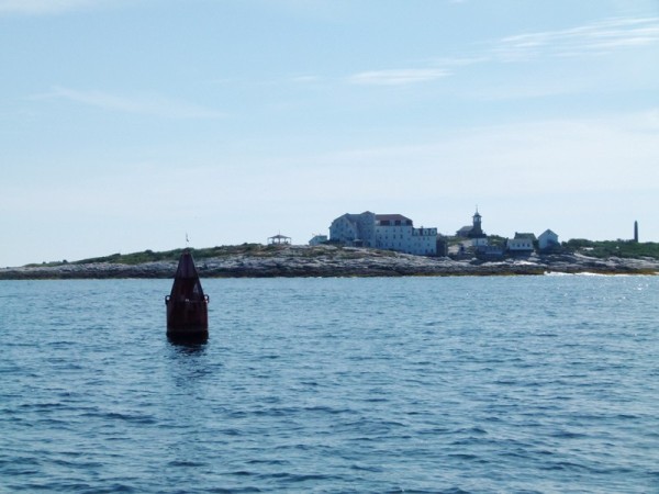 It was a wonderful visit.  Here was the view of Star Island as we headed for Cape Cod.