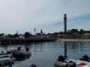 The view from the dinghy dock in Provincetown.