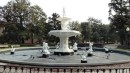 We also hopped off at Forsyth Park where they had the same fountain we probably saw thirteen years ago when we went to Cusco, Peru. Unfortunately the fountain was not working this day.