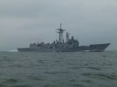 A Navy ship out of Norfolk