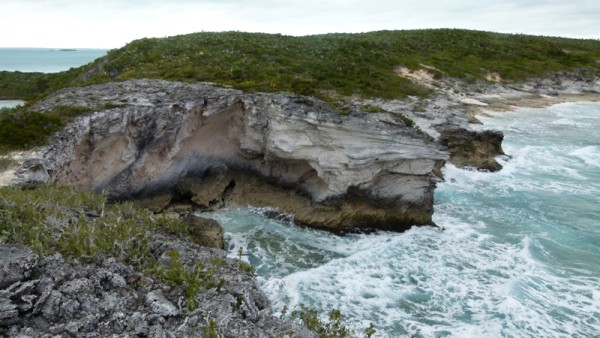 Lee Stocking Island is also the site of the highest spot in the Exumas.  We climbed to the top and got some great views.