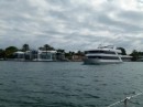 We ended up spending 10 days in Ft. Lauderdale waiting for the right weather for our crossing to the Bahamas.  This is pretty typical of what we saw. Big houses and bigger boats.
