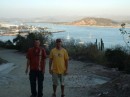 On the lighthouse hill overlooking the Mazatlan anchorage