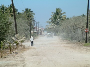 San Blas...A dusty Mexican town