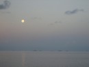 Moonrise in the Raroia atoll