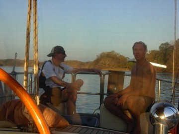 Me and John In Panama