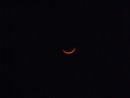 Solar eclipse, almost gone!