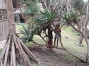 Kids playing on nature