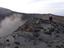 Tara gets crazy along the crater rim
