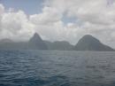The Pitons at Saint Lucia