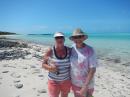 Sherry and Yvonne at Warderick Wells Cay