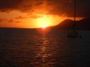 Sunset -- White House Bay, Saint Kitts