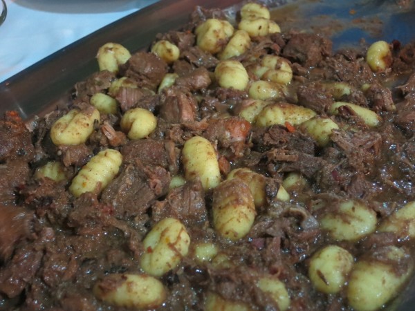 Miljet Island, Polace: Konoba Ankora slow cooked wild boar and gnocchi 