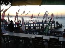This is the view from the pub  we sit in every night to watch the sunset and have a meal. nasi goring $3.