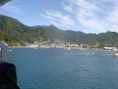 Arriving by ferry , Picton, south island