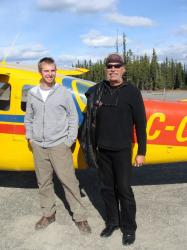 Canada/Yukon : In Haines Junction we did a sightseeing flight over Wrangell - St. Elias N. P. -  08.2008