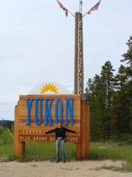 Canada/Yukon Territory : Boarder between British Columbia and Yukon Territory -  06.2008