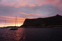 Italy /Sicily : Sunset in Isola di Favignana, Punta Longa - Egadi Islands - 09.20 - Italy /Sicily 