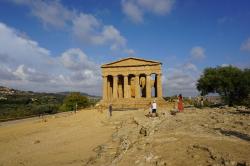 Italy /Sicily : Tempel Concordia in valley of temples - Agrigento - 09.20 - Italy /Sicily 