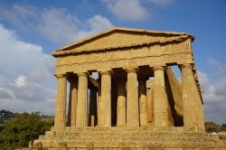 Italy /Sicily : Temple Concordia in valley of temples - Agrigento - 09.20 - Italy /Sicily 