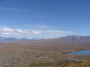 southern Alps, view from Lake Tepako , Mt. John Observatory