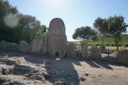 Italy /Sardinia : Nuraghi "Coddu Ecchju" built 1.800 BC  -  07.20  -  Italy /Sardinia 