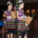 Traditional dances on diner