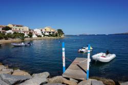 Italy/Sardinia: Our anchorage in Cannigione  -  09.2019  -  Italy/Sardinia