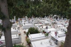 Greece : Aegina Island, cemetery  -  11.2020  -  Greece 