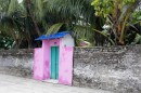 typical old Maldives housing, corals stones...