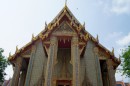 Wat Rajabopit Sathitmahasimaram Rajaworavihara was built in 1869, the largest Buddhist building in the world  -  Bangkok  -  Thailand  -  28.03.2013