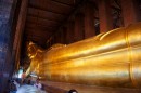 Wat Pho  -  mother of pearl  -  46 m length and 15 m high  -  Bangkok  - Thailand  -  27.03.2013