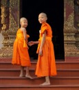 Monks of Wat Phra Singh in Chiang Mai - Thailand - 03.04.2013