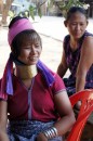 Karen-Padaung tribe women - near Mae Hong Son - Thailand - 04.04.2013