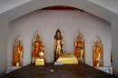 Chapel or Uposatha of Wat Bowonniwet Vihara  -  Bangkok  -  Thailand  -  28.03.2013