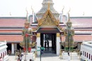 Wat Phra Kaew temple complex  -  Grand Palace in Bangkok  -  Thailand  -  28.03.2013 