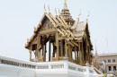Pagode of  Grand Palace in Bangkok  -  Thailand  -  28.03.2013