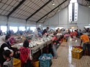 The fish market in Tawau.