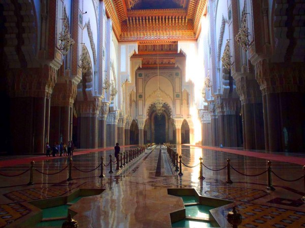 Hasan II Mosque in Casablance