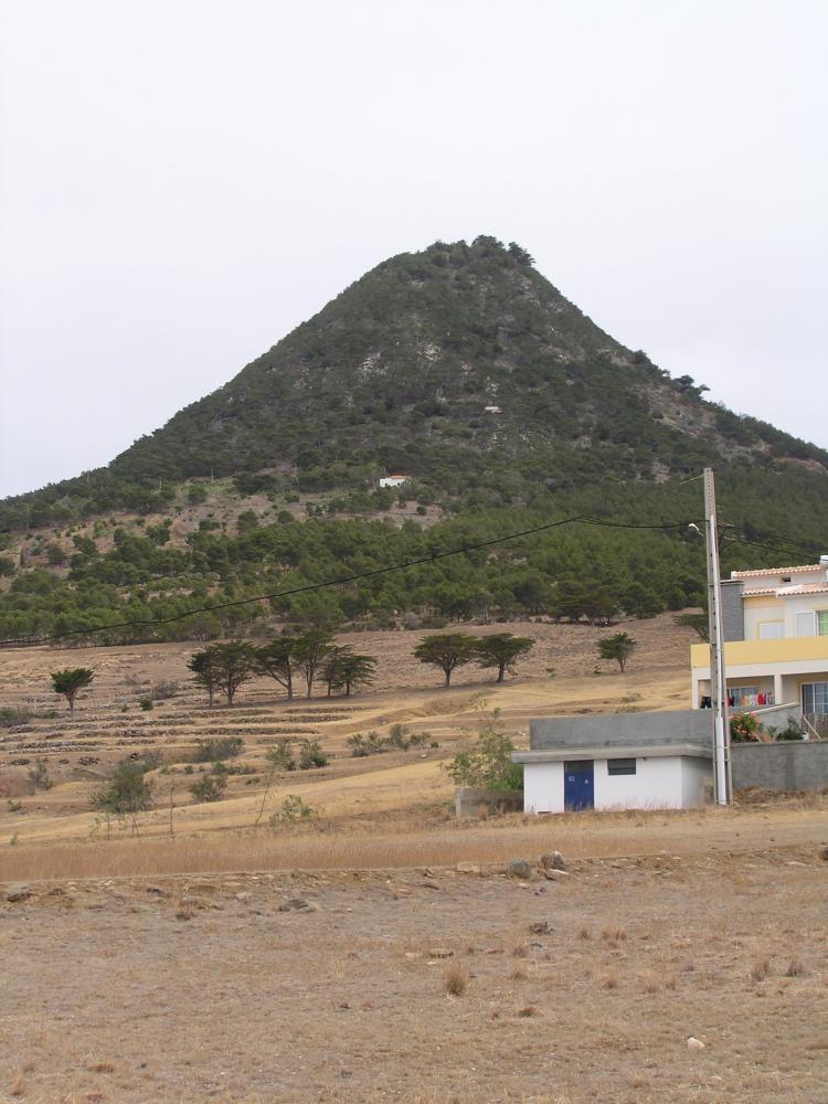 A volcanic peak to be climbed