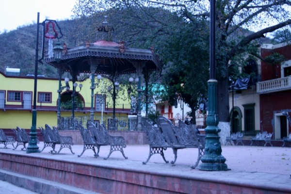 Batopilas Town Square