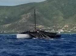 Antigua: The favorite for the Caribbean 500 , It was a windy day....