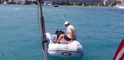 Fixing outboard in Montego Bay