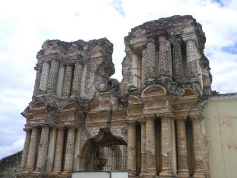 More church ruins