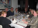 From left to right - Jack and Lil Murty, Tom and Cynthia, Carol and Jerry Revzin, Bill and Lynne Cox - dinner at AYC