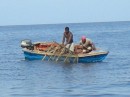 Fishermen off Anse Cochon