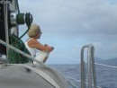 Sailing to Dominica
