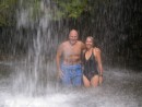 Pattie & Tim get drenched